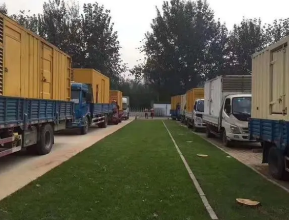 天津武清区出租发电机静音电源车租赁应急发电机出租